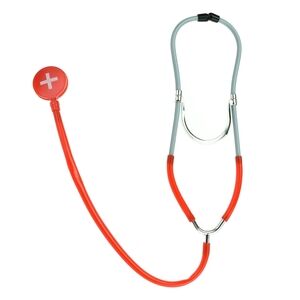 Kids Doctor Costume Stethoscope - Red and Gray